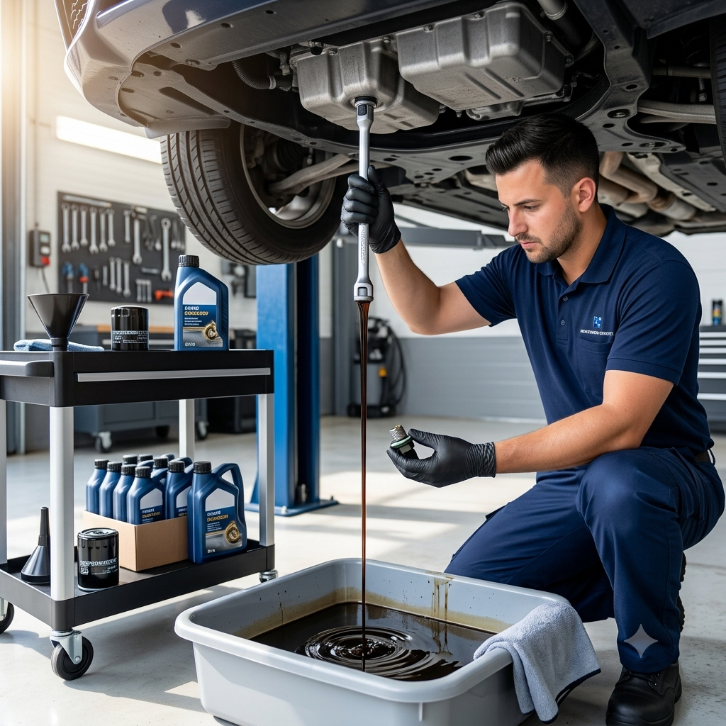 Oil and lube change